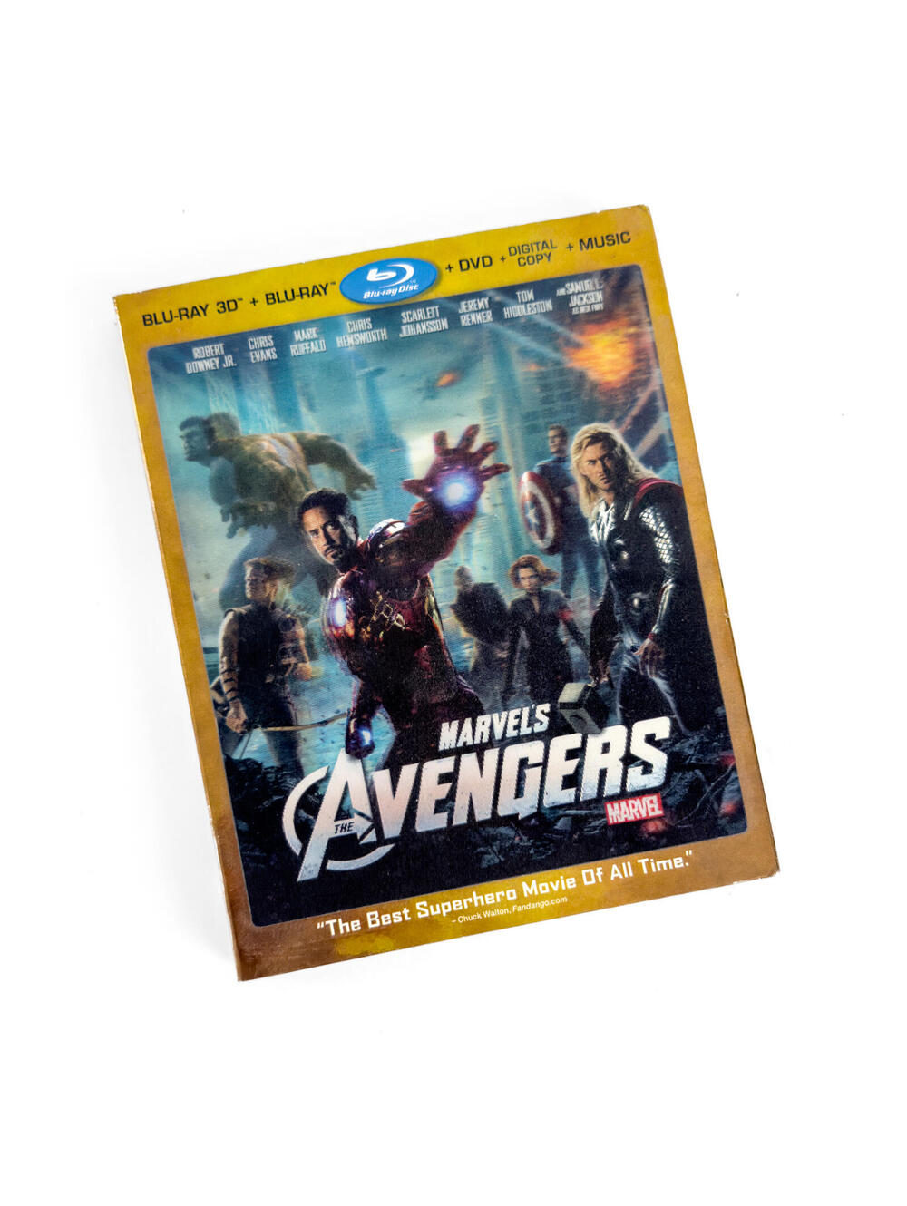 Marvel's The Avengers Blu-Ray + DVD + Digital Copy + Music Disc